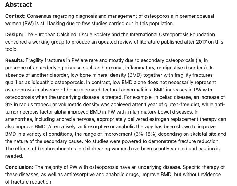 Capture d’un abstract scientifique structuré provenant de PubMed. Les sections Background, Methods, Results et Conclusion correspondent à la structure IMRaD utilisée dans de nombreux articles scientifiques.